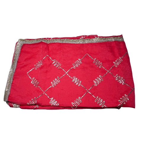 Gota Patti Saree in Pink  Color